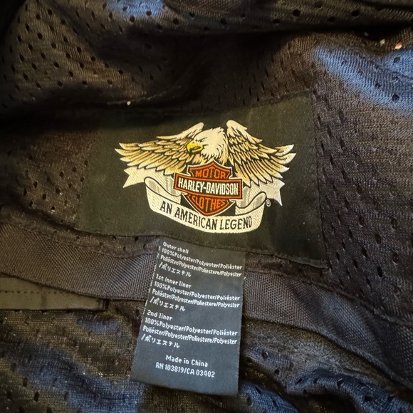 Harley Davidson Women’s Switchback Riding Jacket sz L - Picture 6 of 7